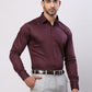 Raymond Maroon Formal Shirt