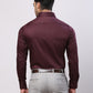 Raymond Maroon Formal Shirt