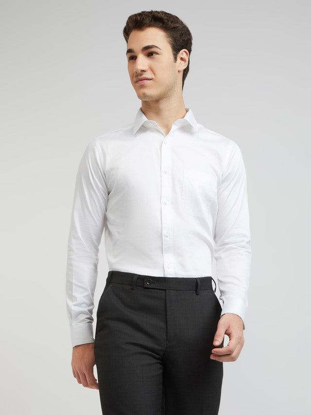 Raymond White Formal Shirt 