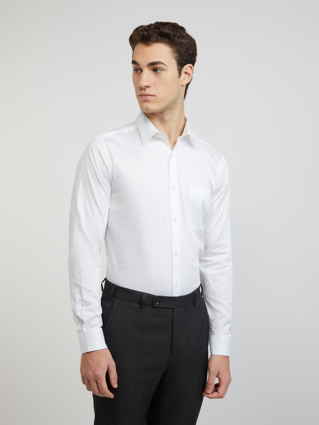 Raymond White Formal Shirt 