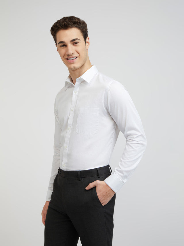 Raymond White Formal Shirt 