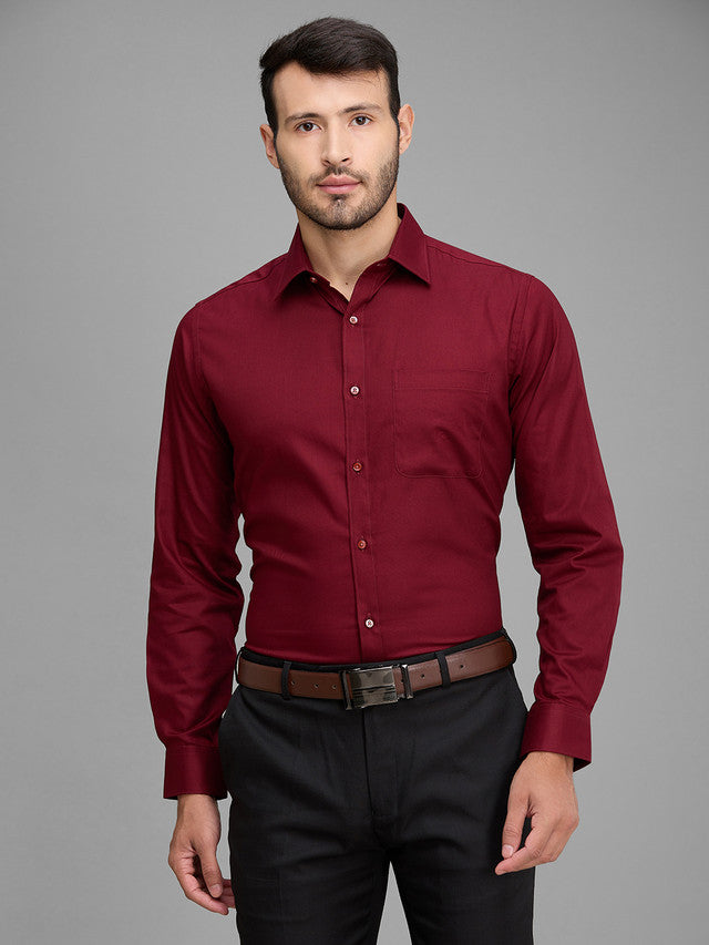 Raymond Maroon Shirt