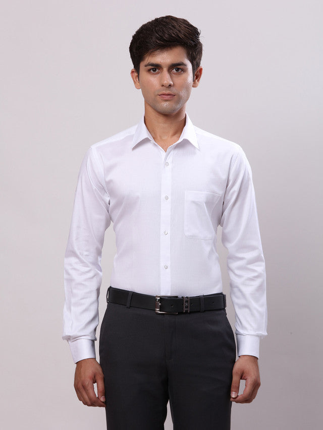 Raymond White Formal Shirt