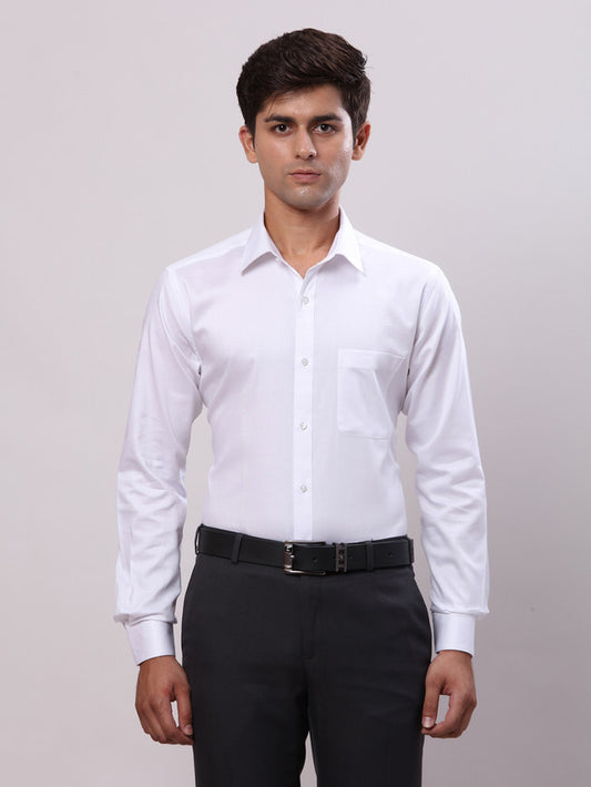 Raymond White Formal Shirt