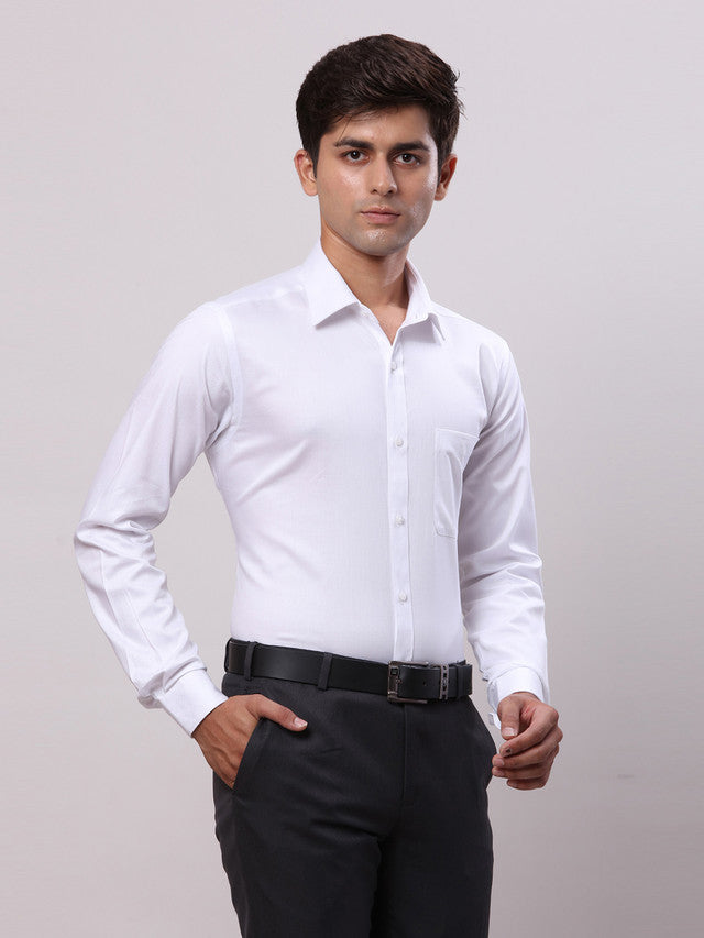 Raymond White Formal Shirt