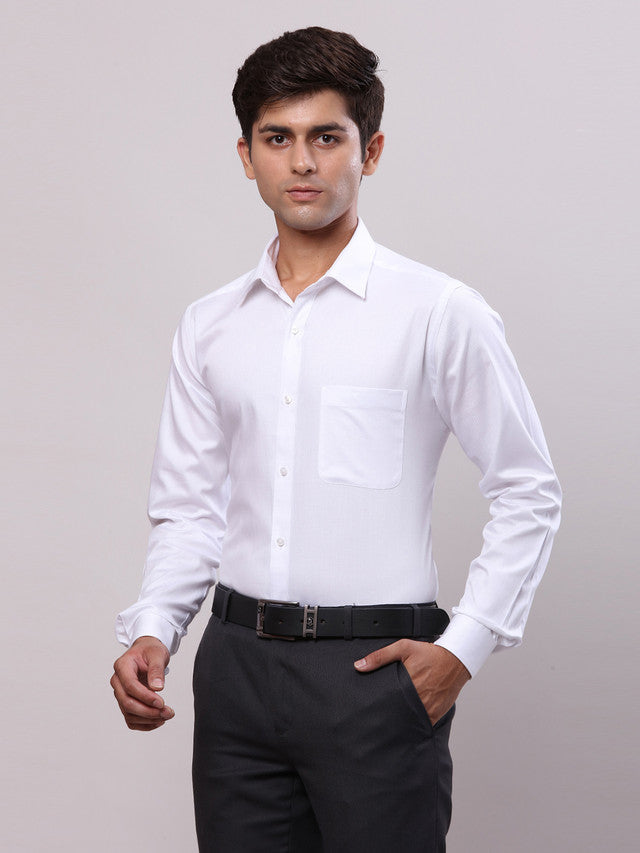 Raymond White Formal Shirt