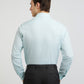 Raymond Blue Solid Slim Fit Cotton Formal Shirt