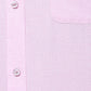 Raymond Men Pink Solid Slim Fit Cotton Formal Shirt