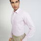 Raymond Men Pink Solid Slim Fit Cotton Formal Shirt