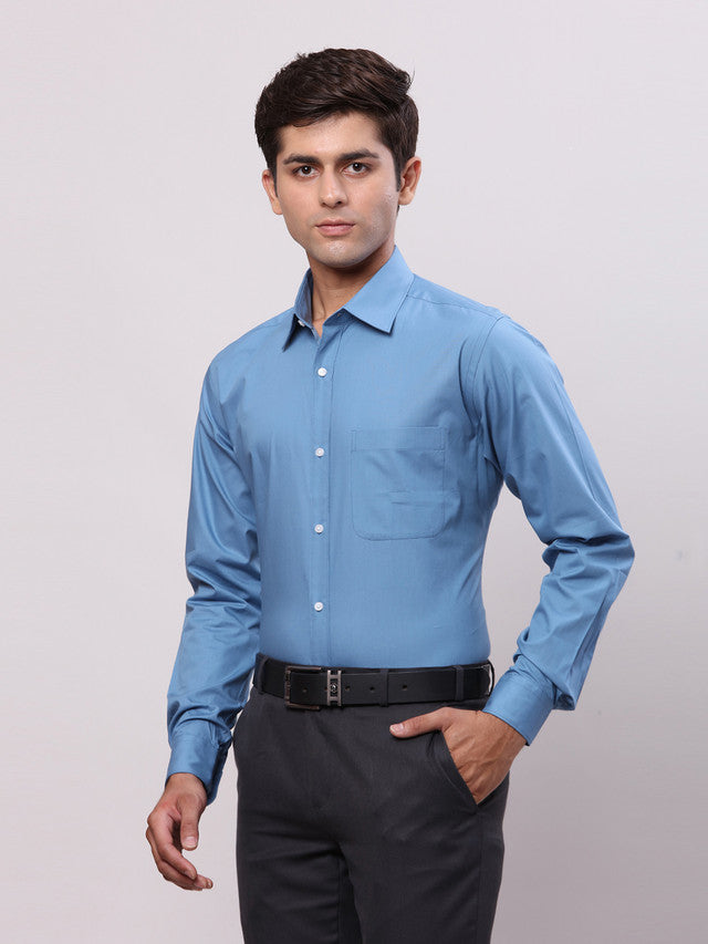 Raymond Blue Formal Shirt