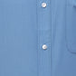 Raymond Blue Solid Slim Fit Cotton Formal Shirt