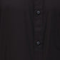 Raymond Black Solid Slim Fit Cotton Formal Shirt