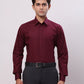 Raymond Maroon Formal Shirt