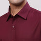 Raymond Maroon Formal Shirt