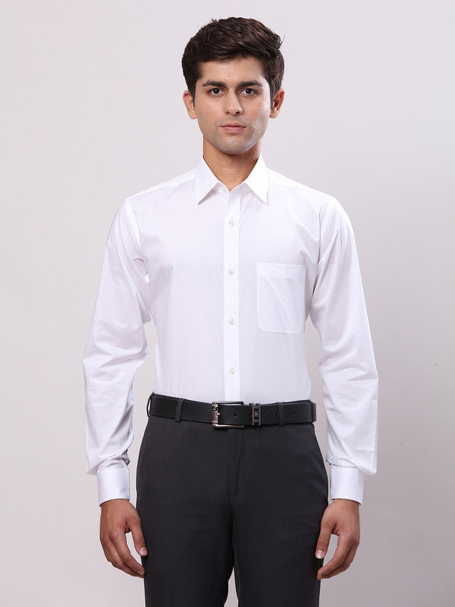 Raymond White Formal Shirt