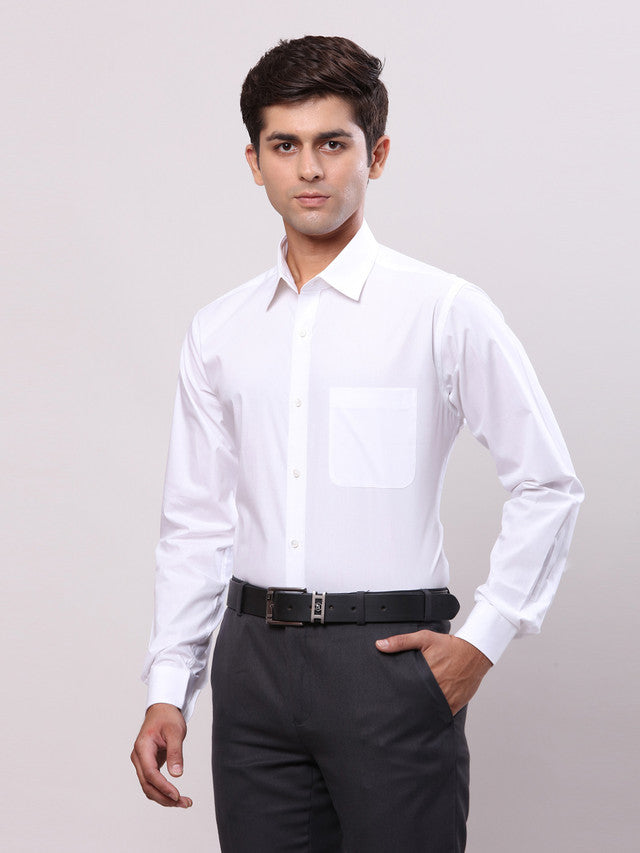 Raymond White Formal Shirt