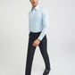 Raymond Blue Structure Slim Fit Full Sleeve Cotton Shirt