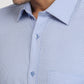 Raymond Men Blue Slim Fit Structure Formal Shirt