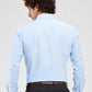 Raymond Men Blue Slim Fit Solid Formal Shirt