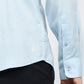 Raymond Men Blue Slim Fit Structure Formal Shirt