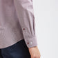 Raymond Purple Checks Slim Fit Full Sleeve Cotton Shirt