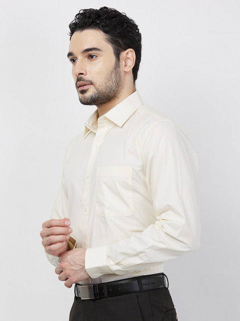 Raymond Yellow Formal Shirt 