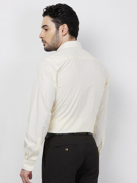 Raymond Yellow Formal Shirt 