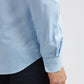 Raymond Blue Structure Slim Fit Full Sleeve Cotton Shirt