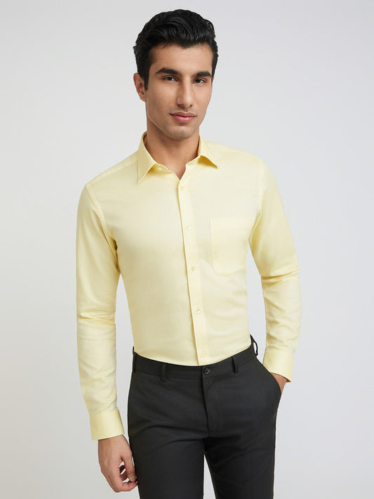 Raymond Formal Shirt Yellow