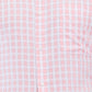 Raymond Men Red Slim Fit Checks Formal Shirt