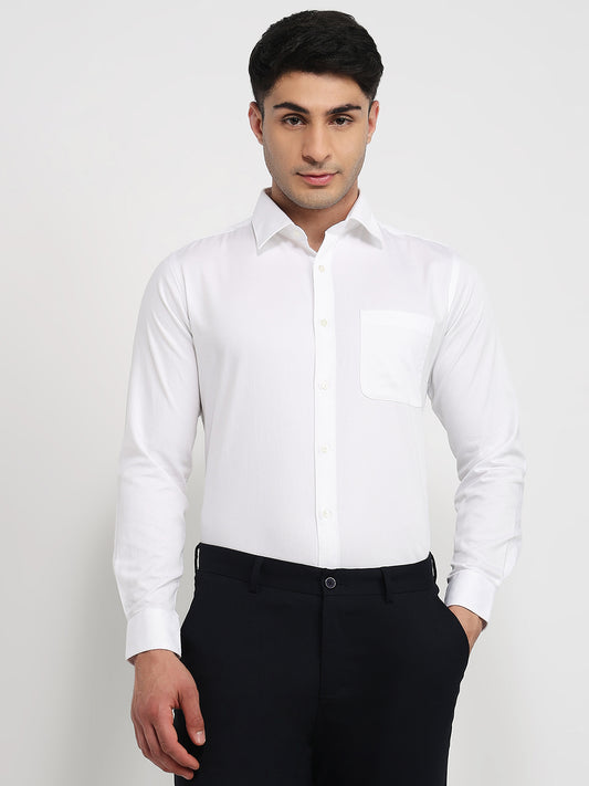 Raymond White Formal Shirt