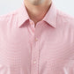 Raymond Men Red Regular Fit Structure Formal Shirt