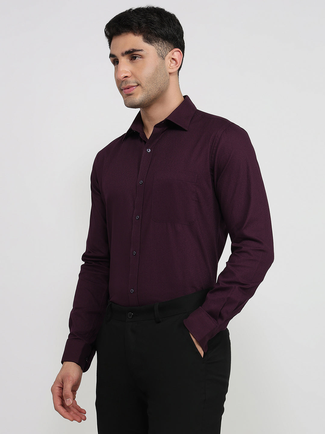 Raymond Maroon Shirt