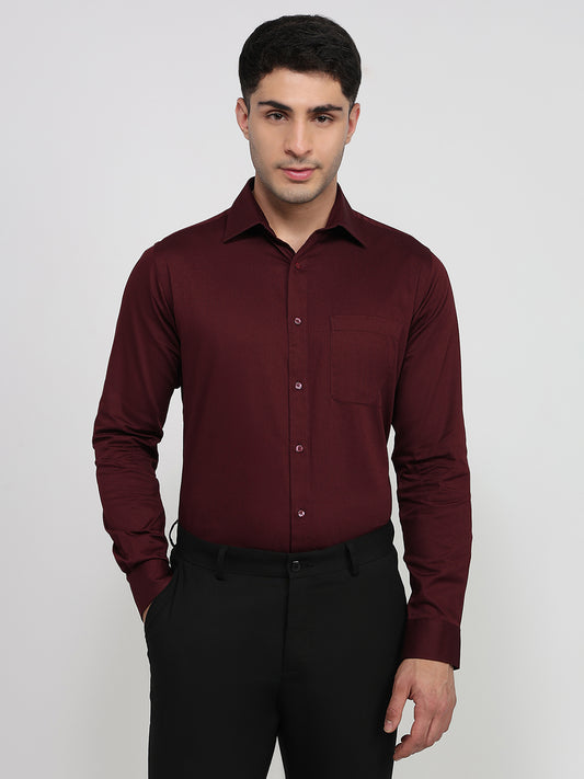 Raymond Maroon Shirt