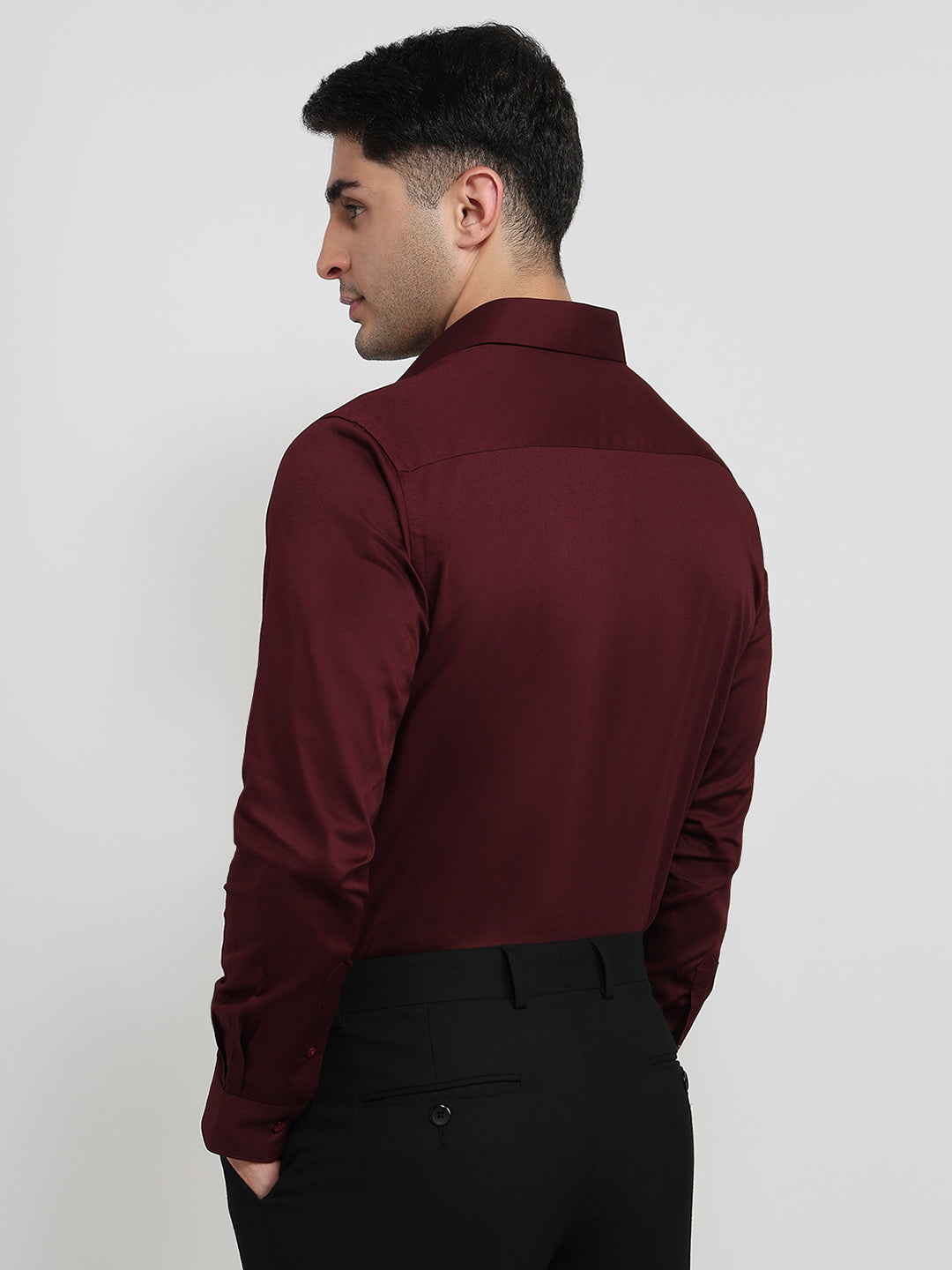 Raymond Maroon Shirt