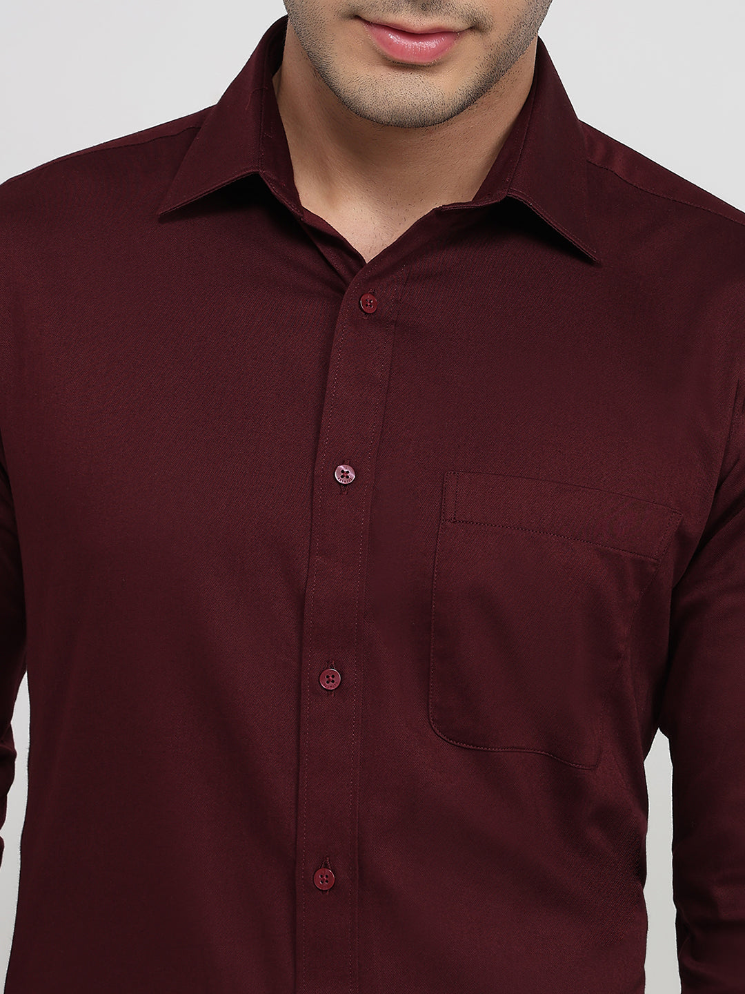 Raymond Maroon Shirt