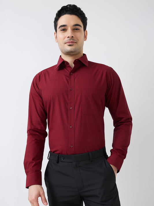 Raymond Maroon Shirt 