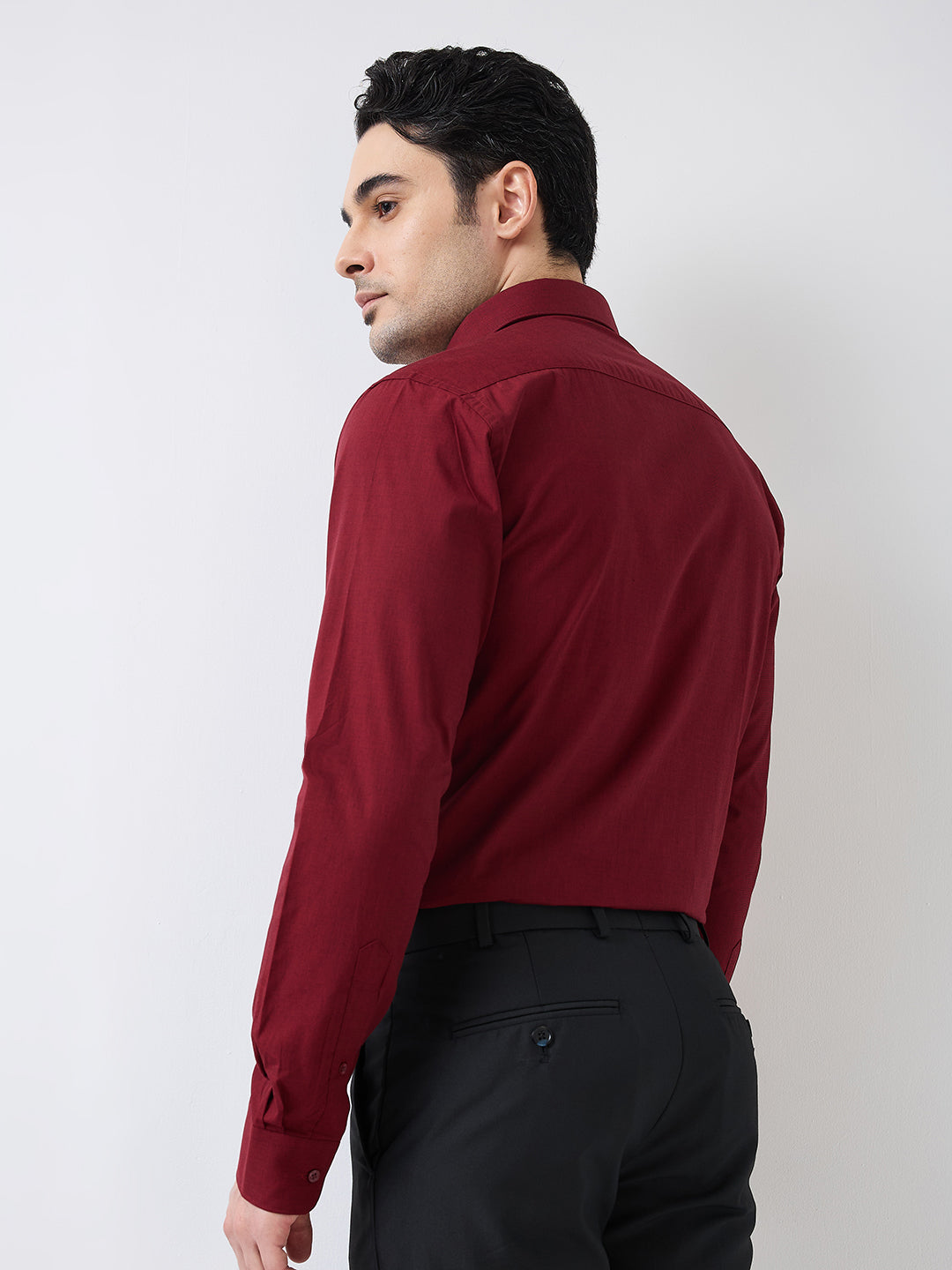 Raymond Maroon Shirt 