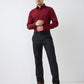 Raymond Maroon Shirt 