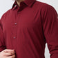 Raymond Maroon Shirt 