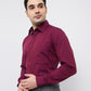 Raymond Maroon Shirt 