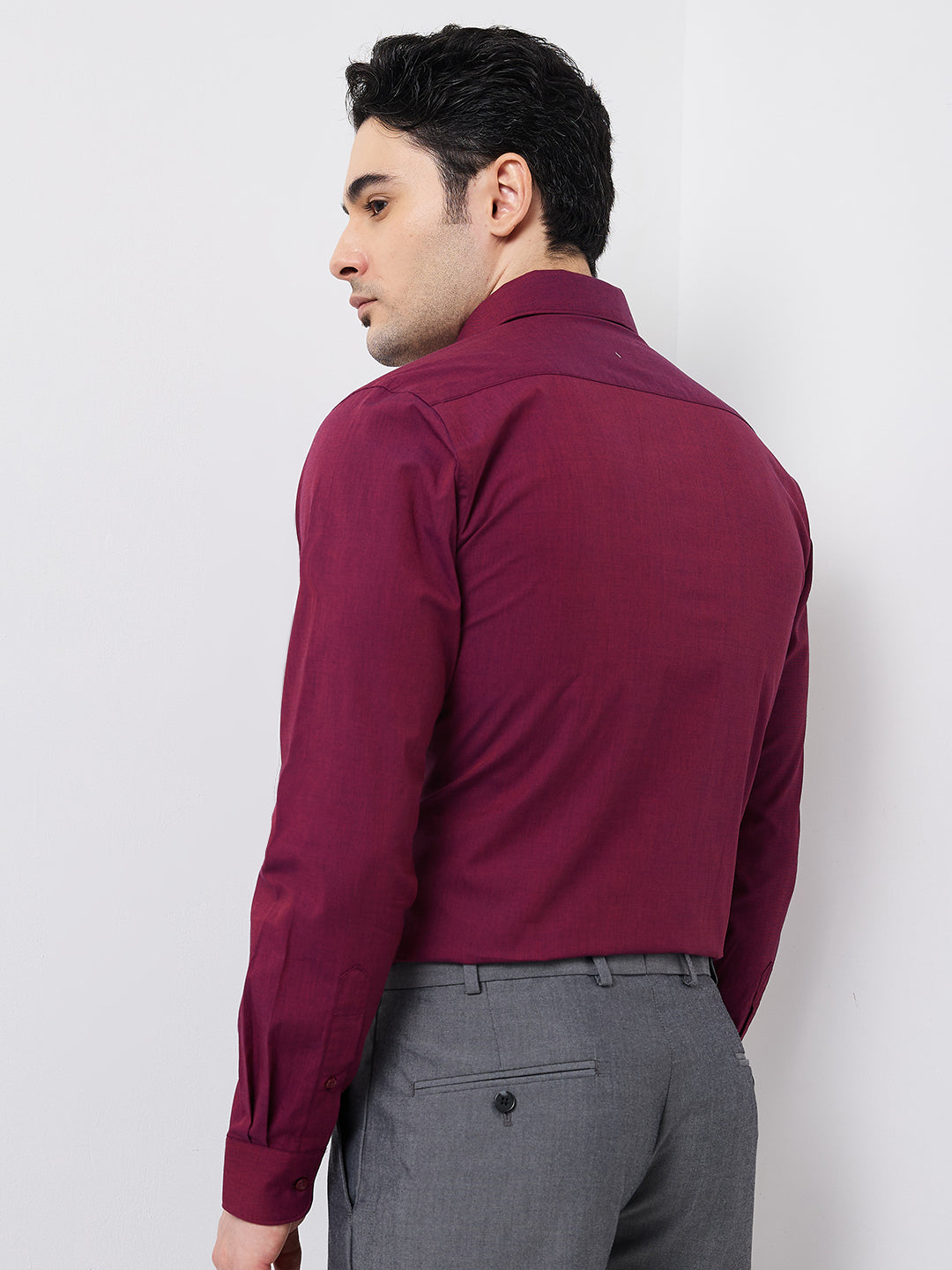 Raymond Maroon Shirt 