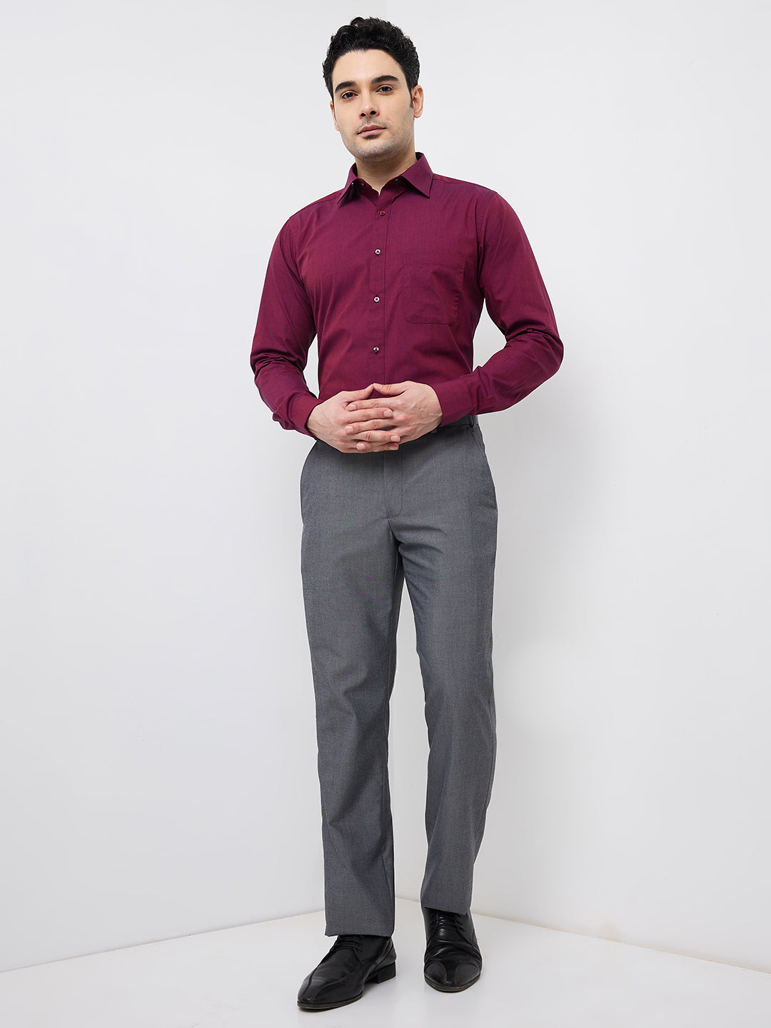 Raymond Maroon Shirt 