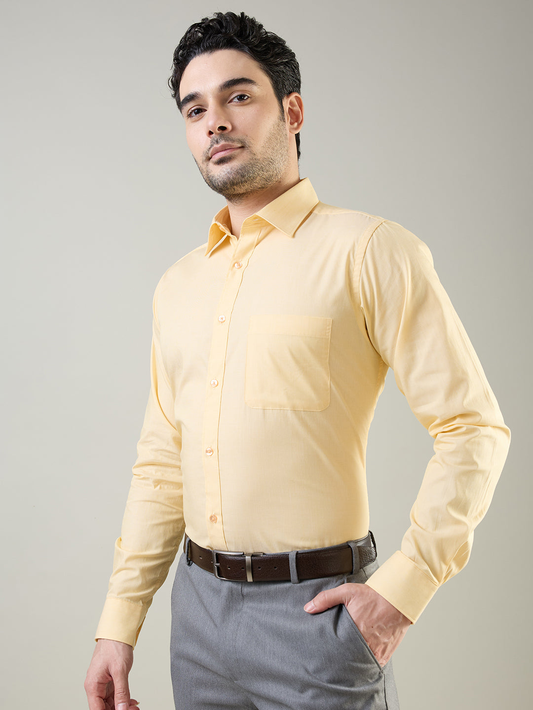 Raymond Yellow Shirt 