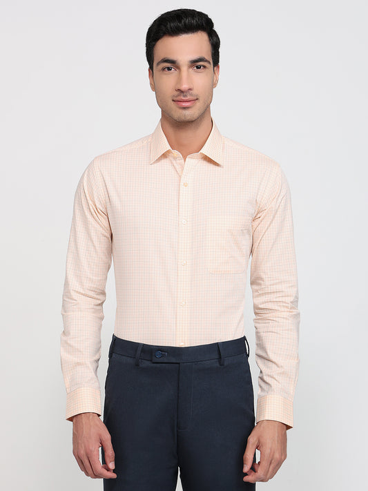Raymond Orange Formal Shirt
