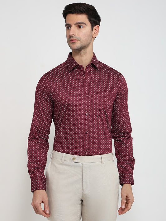 Raymond Red Formal Shirt
