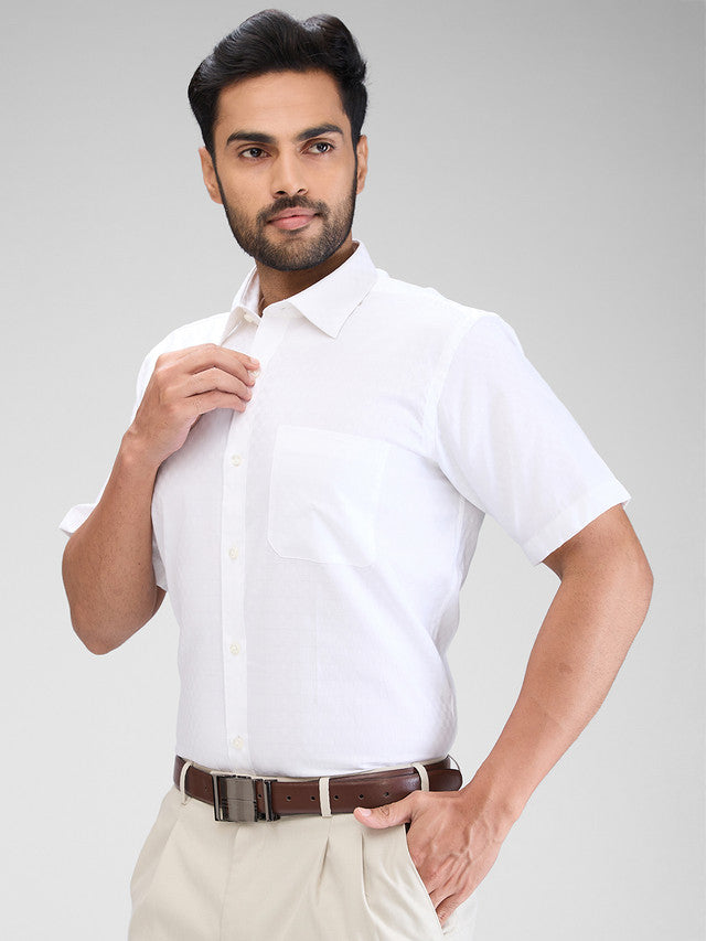 Raymond White Formal Shirt