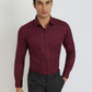 Raymond Maroon Formal Shirt