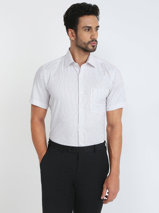 Raymond Purple Formal Shirt