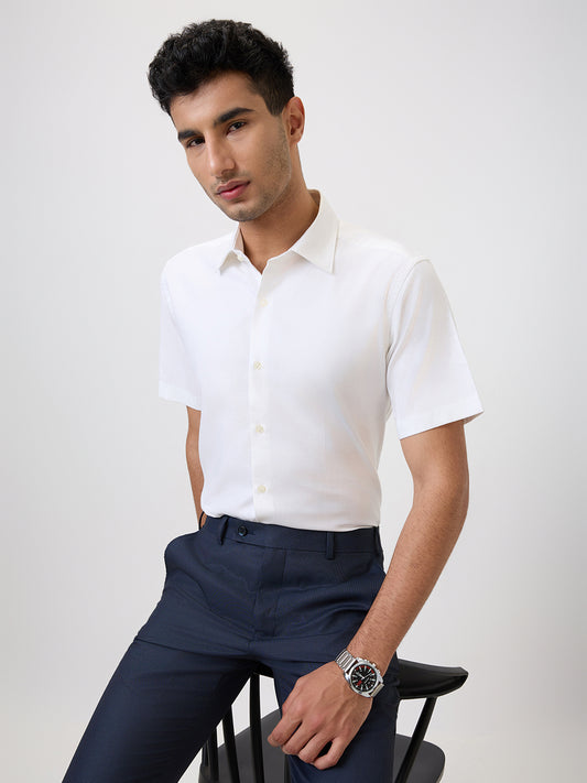 Raymond White Formal Shirt